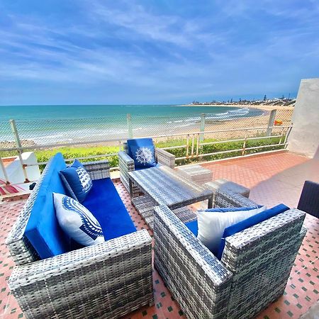 Splendid Beachfront Villa In Sidi Bouzid Beach With Pool Douar Ourlali 외부 사진