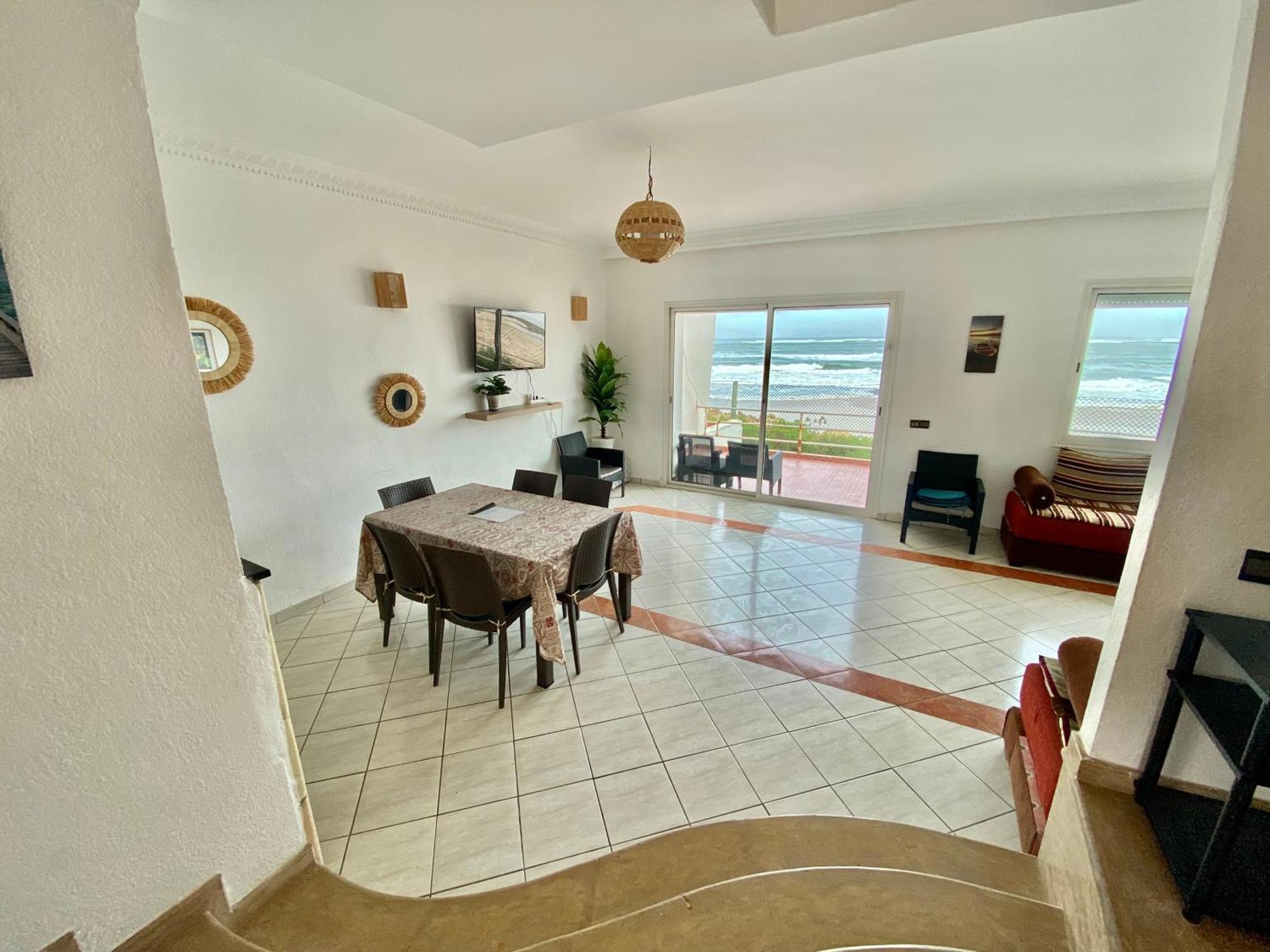 Splendid Beachfront Villa In Sidi Bouzid Beach With Pool Douar Ourlali 외부 사진