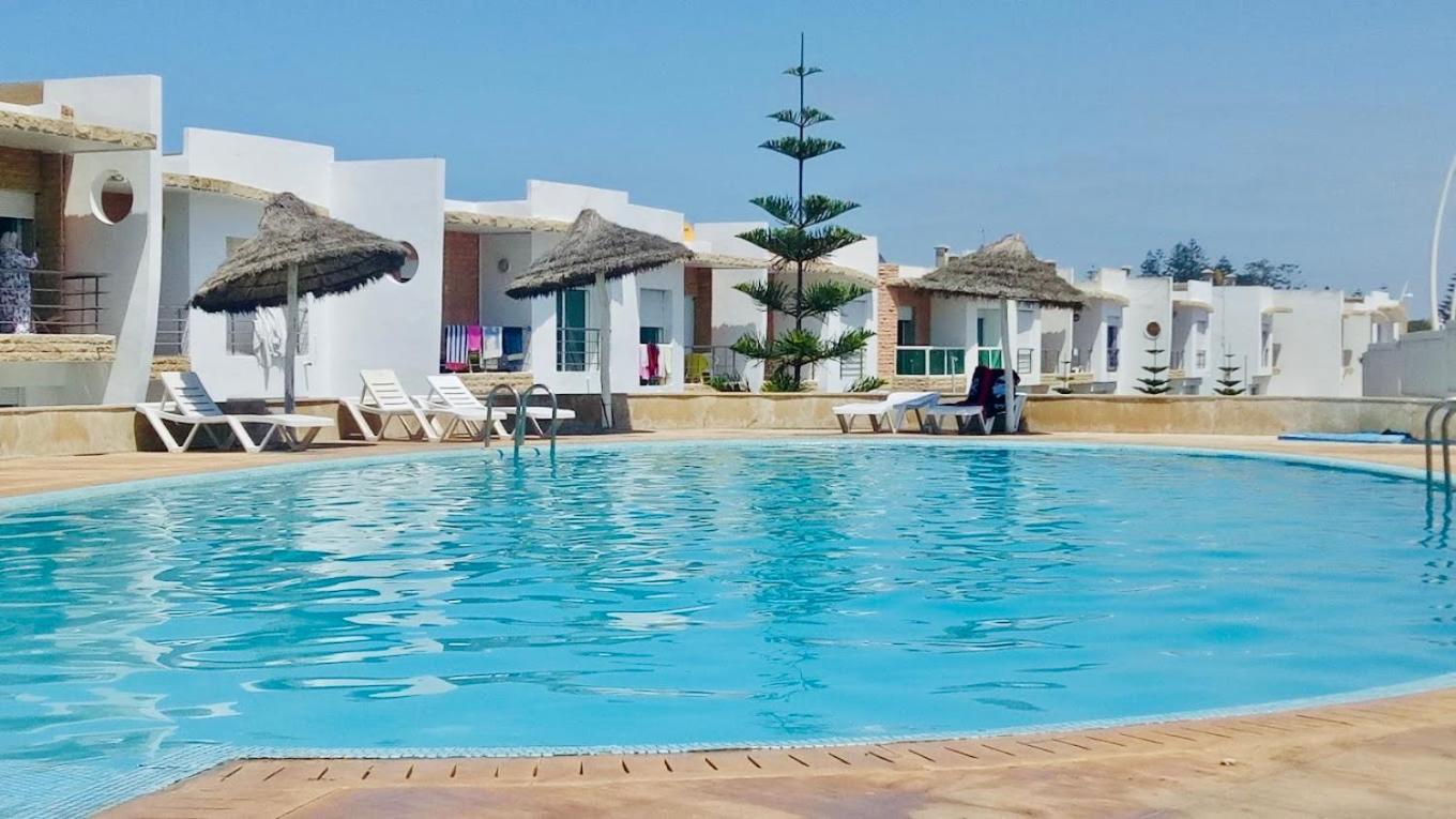 Splendid Beachfront Villa In Sidi Bouzid Beach With Pool Douar Ourlali 외부 사진